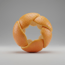 Grapefruitschale