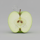 Grüner Apfel